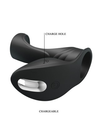 Navlaka za penis sa vibro prstenom-BI 210199-6